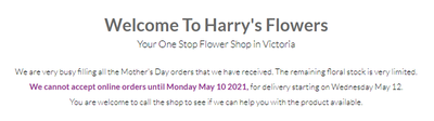 [Harry's Flowers](https://www.harrysflowersvictoria.com/)